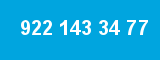 922 143 34 77